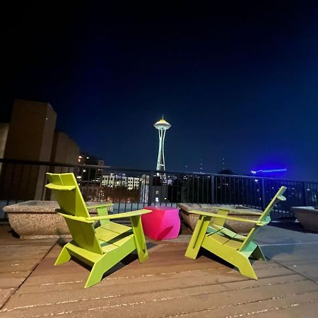 Cozy Downtown Condo Retreat With Space Needle View Seattle Exteriér fotografie